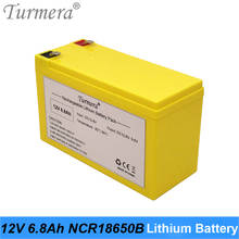 Bateria de lítio recarregável turmera, 12v, 3400 ah, ncr18650b, mah, para barco elétrico e fonte de alimentação ininterrupta 2024 - compre barato