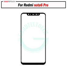 original For redmi note 6pro Front Outer Screen Glass Lens Repair Touch Screen Outer Glass for redmi note6 pro 2024 - buy cheap