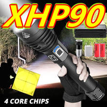 2021 XHP90.3 The Most Powerful Usb Zoomable Led Flashlight Xhp70.2 Tactical Flash Light Torch by 26650 or 18650 battery for hunt 2024 - buy cheap