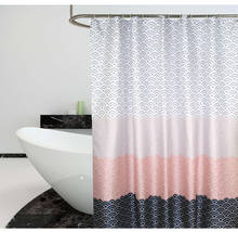 Cortina de ducha resistente al moho, cortinas de baño impermeables para baño, ganchos, 12 Uds. 2024 - compra barato