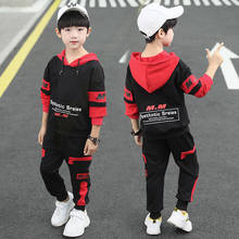 Criança meninos conjunto de roupas de treino crianças meninas do bebê conjunto casual ternos esportivos meninos com capuz jaqueta calças roupas 2020 2024 - compre barato