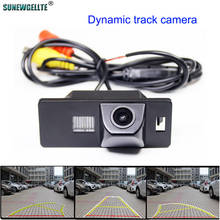 New HD Vehicle Dynamic Trajectory Parking Line Car Reverse Backup Rear View Camera For Audi A1 A3 A4 A5 A6 RS4 TT Q5 Q7 R36 2024 - buy cheap