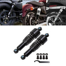 Amortiguador trasero de 267MM para motocicletas Harley, Touring, Sportster, Honda, Yamaha, Suzuki, Kawasaki, 10,5" 2024 - compra barato