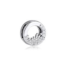 QANDOCCI 925 Sterling Silver Sparkling Icicles Clip Charm Fit Pandora Reflexions Bracelets Silver Charms Beads for Women Jewelry 2024 - buy cheap