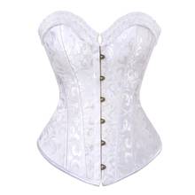 Corset Women Steel Boned Corsetto Pirate Heavy Duty Medieval Bustiers Femme Steampunk Carnival Evening Party Costume Plus Size 2024 - buy cheap