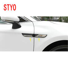 STYO For TOYOTA1 CAMRY Camry 2018 ABS Side Wing Fender Door Emblem Badge Sticker Trim 2024 - compra barato