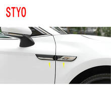 STYO For TOYOTA1 CAMRY Camry 2018 ABS Side Wing Fender Door Emblem Badge Sticker Trim 2024 - compre barato