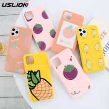 USLION Summer Fruits Watermelon Cases Cover For iPhone 11 Pro Max X XS XR XS Max Soft TPU Cartoon Cover For iPhone 6 6s 7 8 Plus 2024 - buy cheap