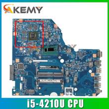 Akemy Laptop motherboard For ACER Aspire E5-772 i5-4210U Mainboard 14276-1M SR1EF N16V-GM-B1 DDR3 2024 - buy cheap