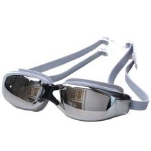 Óculos de natação profissional de alta definição, à prova d'água, anti-neblina, lentes galvanizadas, para adultos, óculos para competição 2024 - compre barato
