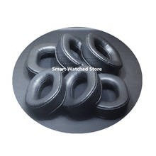 Перфорированные амбушюры из мягкой пены, подушки для наушников Audio-Technica, для Sony, 90x70, 95x75, 100x80, 105x85, 110x90 мм 2024 - купить недорого