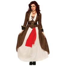 Sexy Adult Women Caribbean Pirate Costume Halloween Matador Pirate Captain Cosplay Party Dress  halloween costumes for women 2024 - buy cheap