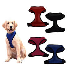 1PC Adjustable Nylon Mesh Vest Dog Harness for Medium Big Dogs Harnesses Pet Puppy Collar Chest Strap Leash Drop Shipping 2024 - buy cheap