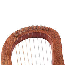 Lyre Harp, 10 стальных струн из твердой древесины Okoume Lyre Harp, с ключом для настройки, 2024 - купить недорого