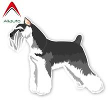 Aliauto-pegatina de dibujos animados de cachorro, calcomanía de PVC para Mercedes, Honda, Toyota, Volkswagen,14cm * 11cm 2024 - compra barato