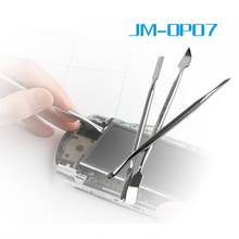JAKEMY-Juego de Spudger de Metal 3 en 1, Kit de herramientas de reparación de apertura de palanca para almohadilla de teléfono móvil y portátil, JM-OP07 2024 - compra barato