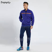 Chándal de fútbol de alta calidad para hombre, chaqueta de entrenamiento de fútbol, conjuntos de uniformes personalizados, ropa deportiva de invierno, novedad de 2019 2024 - compra barato