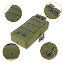 Bolsa táctica Molle 600D EDC, bolsa para chaleco, mochila, paquete de cintura para deporte al aire libre, caza, Camping, equipo militar malo 2024 - compra barato