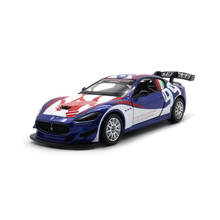 1/32 MC GT4 GRAN Turismo Racing Car CAIPO MSZ литые игрушечные модели для детей, вытяжной звук, светильник 2024 - купить недорого