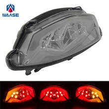 Waase-luz trasera de freno para coche, intermitentes LED integrados, para Suzuki GSX-S750, GSXS 750, GSX, S750, 2017, 2018, 2019, 2020, e-mark 2024 - compra barato