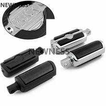 Motorcycle Footpegs Footrests Foot Peg Pedals For Harley Dyna Fatboy Iron 883 1200 Custom Davidson 1984-2018 2012 2013 2014 15 2024 - buy cheap