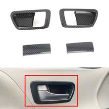 Acessório para o interior da porta do carro, acabamento, adesivos estilosos, para toyota sienna 2015-2020, interior abs 2024 - compre barato