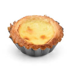 Forma de aço carbono 1 peça, anti-aderente, mini panelas tart, forma de tart, cupcake, reutilizável, tart, assar, copo, muffin 2024 - compre barato