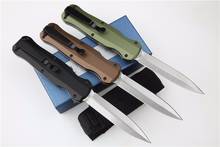 Butterfly In Knife BM7035 Stonewash D2 Blade 6061 Aluminum Handle Dual Action Tactical Pocket Hunting Fishing EDC Survival Tool 2024 - buy cheap