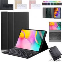 Slim Magnetic Shell For IPad 10.2 8 7 Generation Case A2200 A2198 A2232 Bluetooth 7 Backlight Touch Pad Keyboard cover Funda 2024 - buy cheap