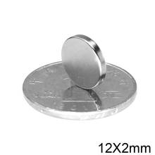 100~500pcs 12x2 mm Permanent Round Magnet 12mmx2mm Neodymium Magnet N35 Dia 12x2mm Fridge Mini Strong Magnetic Magnets 12*2 mm 2024 - buy cheap