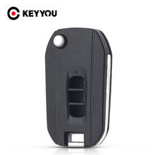 KEYYOU Replacement Flip Folding Key Case Remote For Chevrolet Captiva 2006-2009 Car Key Modified Blank Key Shell Cover 3 Buttons 2024 - buy cheap
