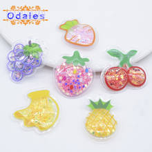 24Pcs/lot Cute Shake Star Fruit Appliques Children Sweet Patches Baby Girl Accessory Stick-On Baby Hat Hairpin Hairband Supply 2024 - buy cheap