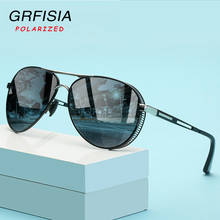 GRFISIA Brand Punk Pilot Polarized Sunglasses Men Photochromic Lens Driving Travel Sun Glasses TAC Lens UV Protection Goggles 2024 - buy cheap
