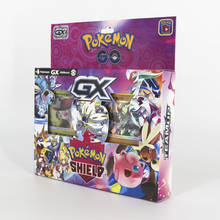 Takara Tomy Pokemon Card Sword and Shield Collection Shining Box Trainer GX Flash Energy Tag Team 56pcs Cards for Kids 2024 - buy cheap