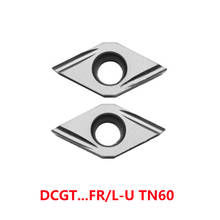 Ferramenta de torno cnc, inserções de carboneto, dcgt070202 tablete dcgt11t302 tablete tn60 dcgt070202 dcgt11t302 dcgt 2024 - compre barato