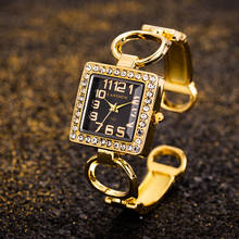 Reloj de pulsera de cuarzo para Mujer, cronógrafo cuadrado de diamantes a la moda, de negocios, de lujo, 2021 2024 - compra barato