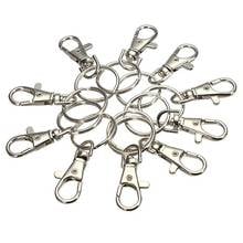 1Pcs New Metal Key Ring Durable Key Chain Carabiner Clips Style Spring Key Rings Men Chain DIY Keyring Women Silver Keychain 2024 - buy cheap