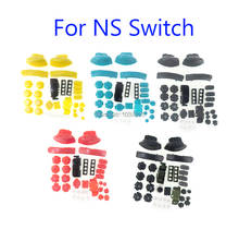 10set Host Housing case Full Set Buttons Joystick Trigger For Nintend Switch Game Controller Replacement Black Key Buttons Parts 2024 - buy cheap