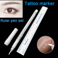 White Skin Marker Eyebrow magic pen Marker Semi-permanent Make up Tattoo Microblading Eyebrow Lip Positioning Tool tattoo Pen 2024 - buy cheap