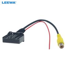 LEEWA 10pcs Auto Parking Rear Camera Video Plug RCA Reversing Cable Adapter For Honda Crider 2013-2015 Navigation DVD #CA6121 2024 - buy cheap