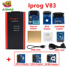Newest V83 Iprog+ Programmer Support IMMO + Mileage Correction + Airbag Reset Iprog Pro Full Adapters Replace Carprog/Tango 2024 - buy cheap