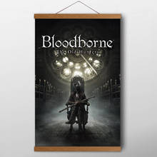 Bloodborne Game Wall Art Posters Canvas Prints Solid wood Scroll Paintings For Living Room Decor 2024 - buy cheap