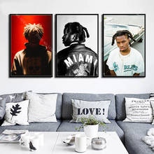 Decoración artística G383 para el hogar, lienzo de pintura de seda, póster de música caliente, Rapper, estrella de Hip Hop, Denzel Curry 2024 - compra barato