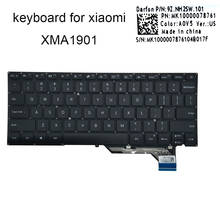 Новая английская клавиатура для ноутбука xiaomi Mi Redmibook XMA1901 AG 13 14, клавиатуры qwerty США, продажа черных 9Z.NH2SW.101 MK10000078761 2024 - купить недорого