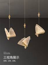 Nordic animal luxury butterfly luster pendant lights bedroom bedside designer living room kitchen pendant decor lamps fixtures 2024 - buy cheap