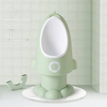 Baby Boy Urinal Rocket Shape Vertical Wall-Mounted Pee Training Urinal Boys Potty Standing Toilet Adjustable Children Boy Urinal 2024 - buy cheap