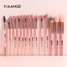 MAANGE Hot 15pcs Magical Makeup Brush Set Eyeshadow Brush Eyeliner Brush Lip Powder Foundation Brush Blush Brush Make Up Tool 2024 - buy cheap