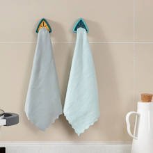 Kitchen Towel Rack Free Punch Storage Hook Cloth Plug Hanger Hand Towel Dish Towel Rack Kitchen Storage Bathroom Accessories 2024 - buy cheap