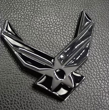 Pegatina de Metal de la Fuerza Aérea de los EE. UU. USAF Hap Arnold Wings, emblema del maletero del coche, insignia 2024 - compra barato