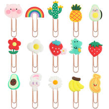 1pcs Lovely Animals Bookmarks for Kids Cute Panda Book Mark Paper Clips for School Teacher Office Supply Student Stationery Gift 2024 - buy cheap